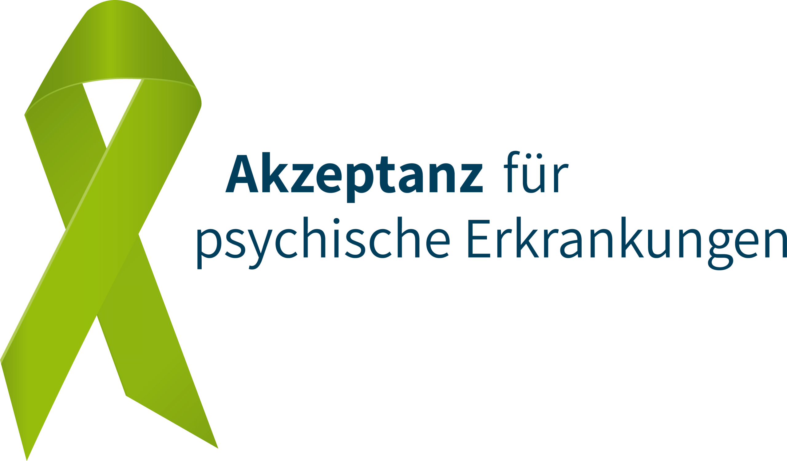 Grüne Schleife – Zeichen für Akzeptanz psychischer Erkrankungen