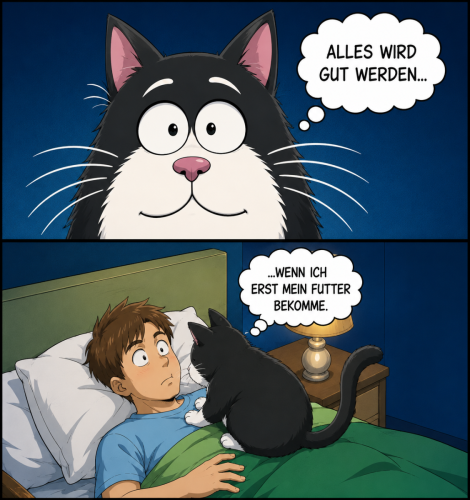 Katze füttern