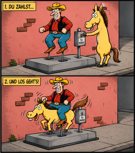 Pferde spaß