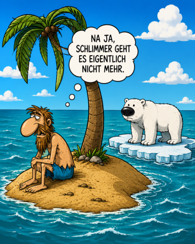 Eisbär Insel