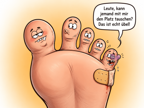 Kleienr zeh