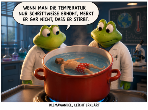Frosch Mensch