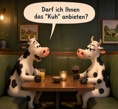 Kuh zu dir sagen