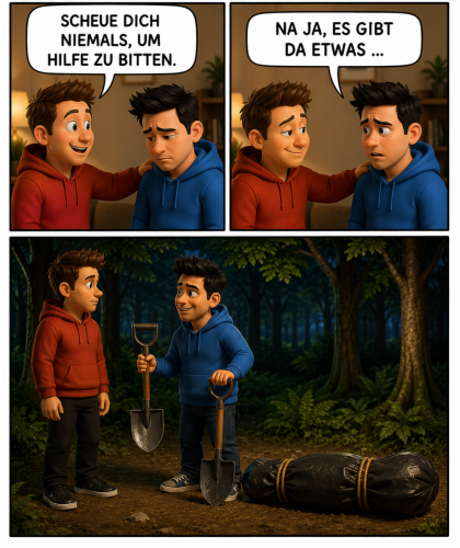 Ich helfe dir